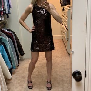 Beautiful Tory Burch brown sequin mini